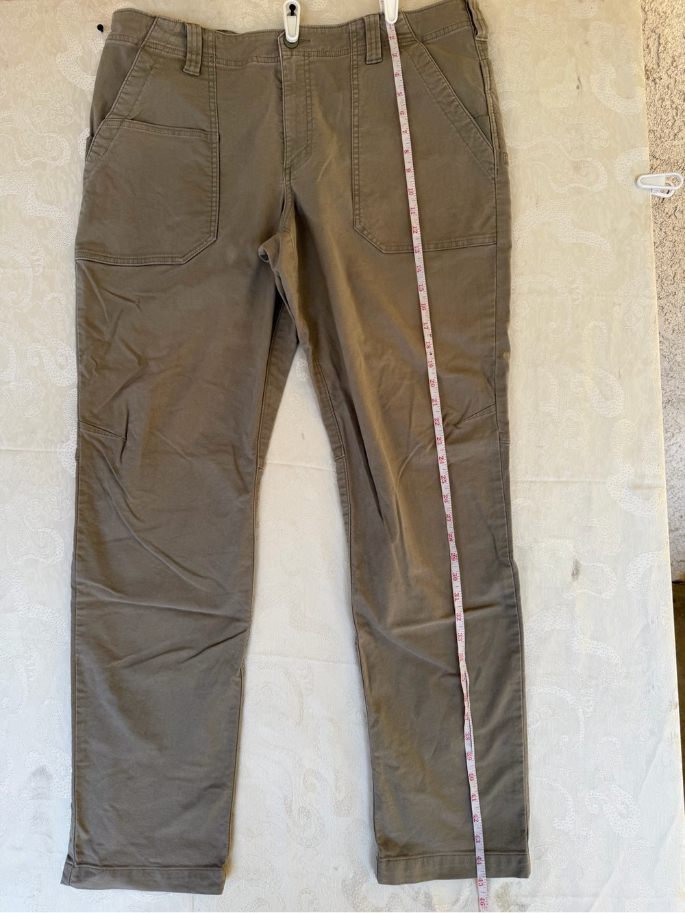 5.11 Tactical Men's Olive/Tan Chinos - Picture 3 of 8